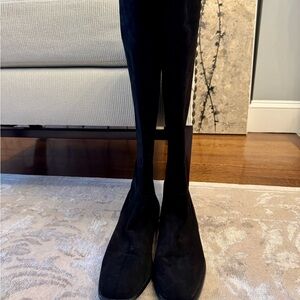 Black Women's Knee-High Boots